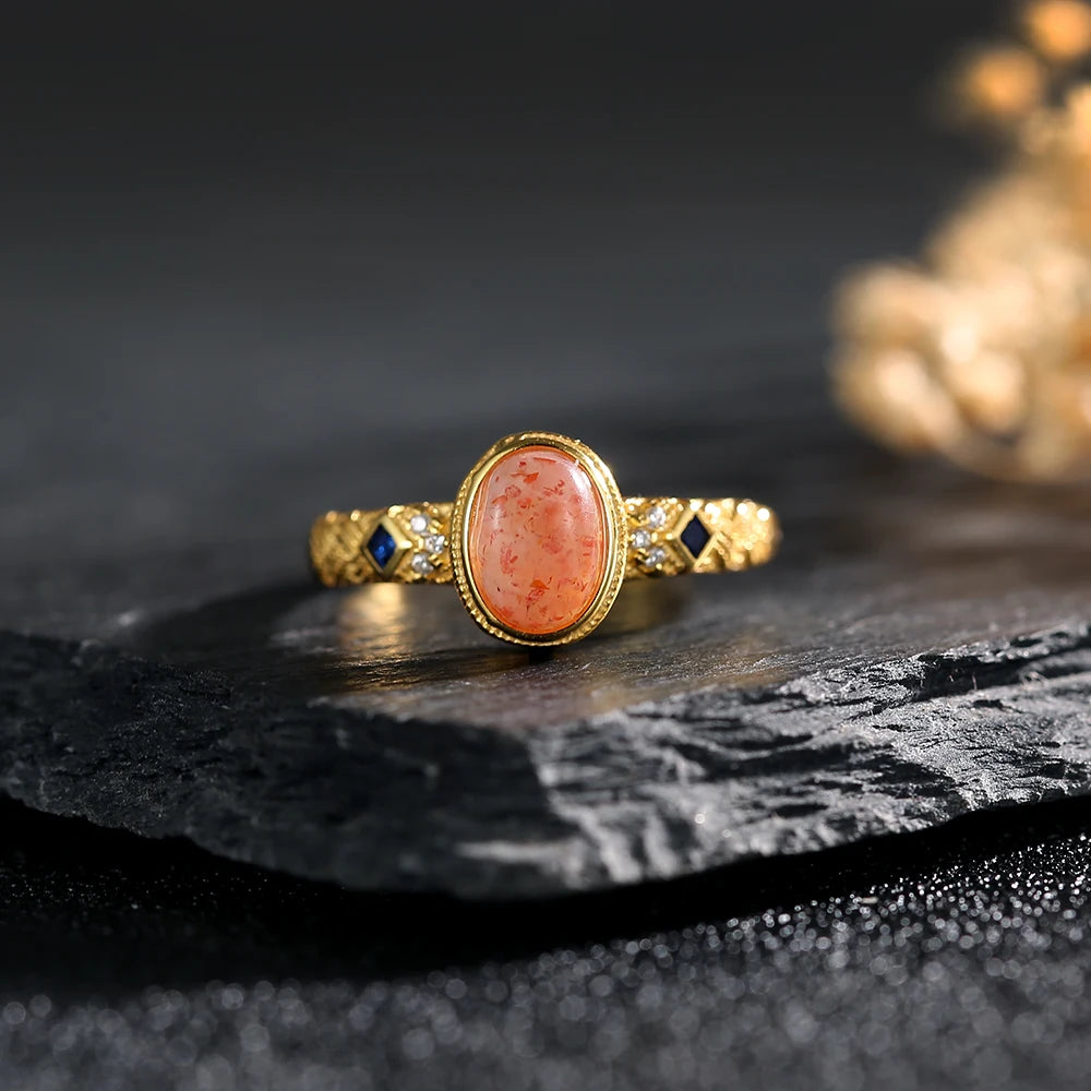 Natural Gemstone Ring
