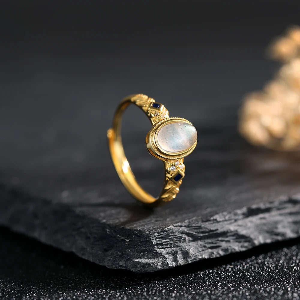 Natural Gemstone Ring
