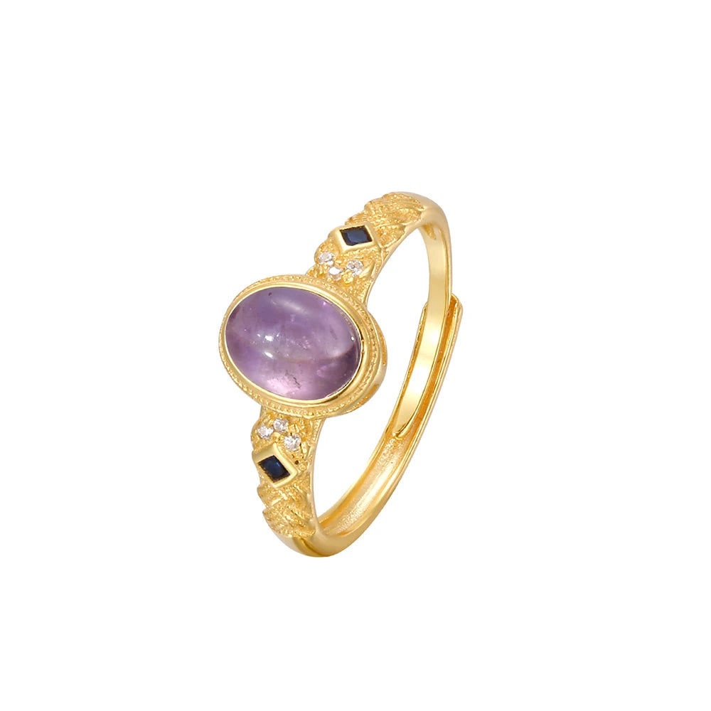 Natural Gemstone Ring