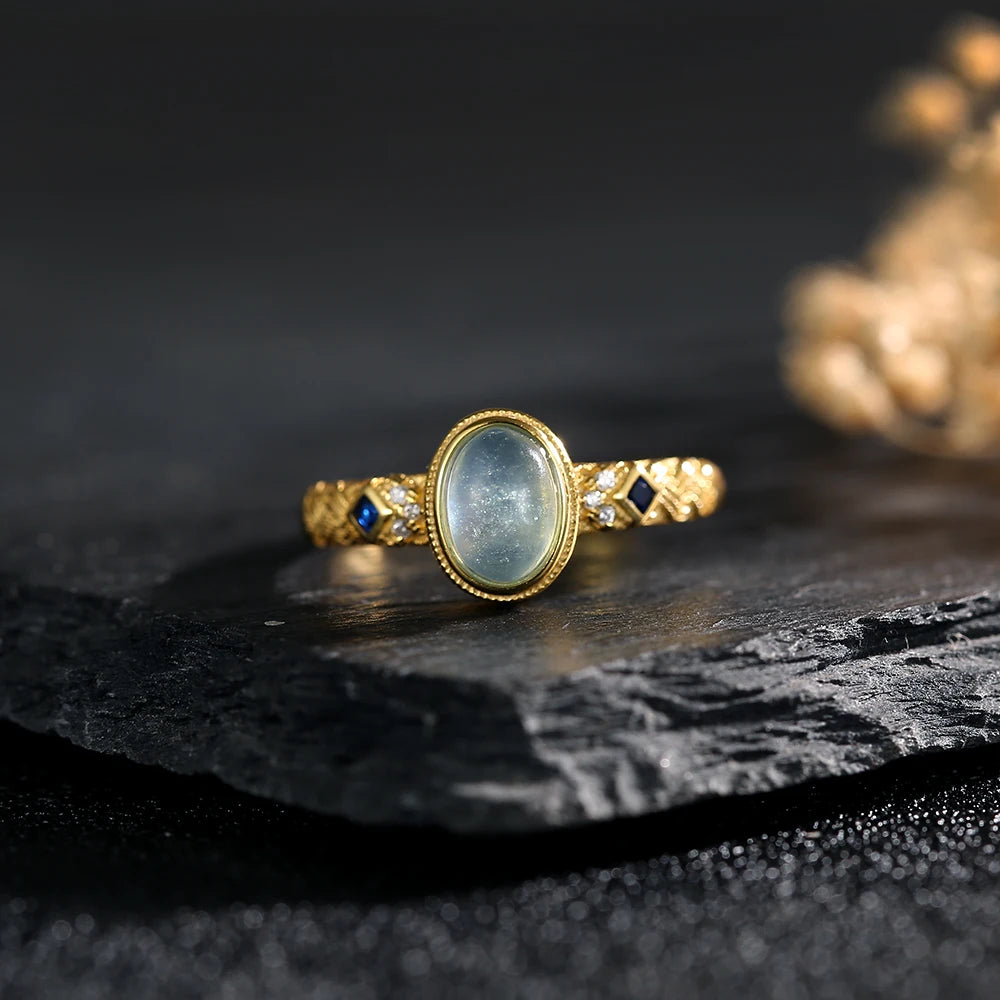 Natural Gemstone Ring