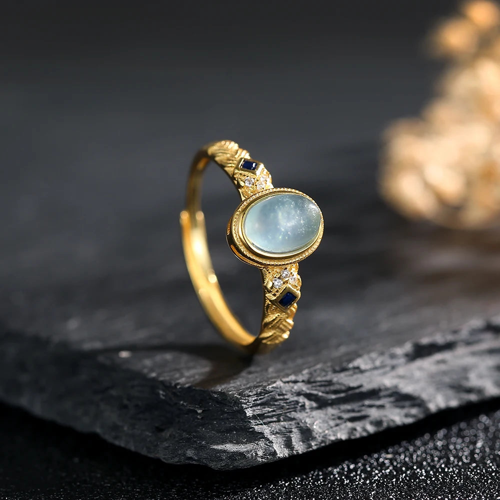 Natural Gemstone Ring