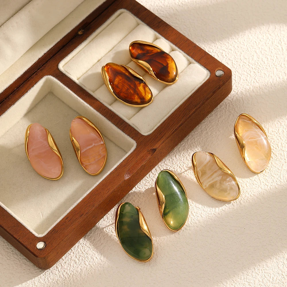 Geo Charm Earrings