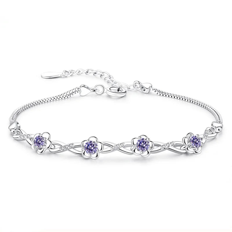 Plum Glow Bracelet