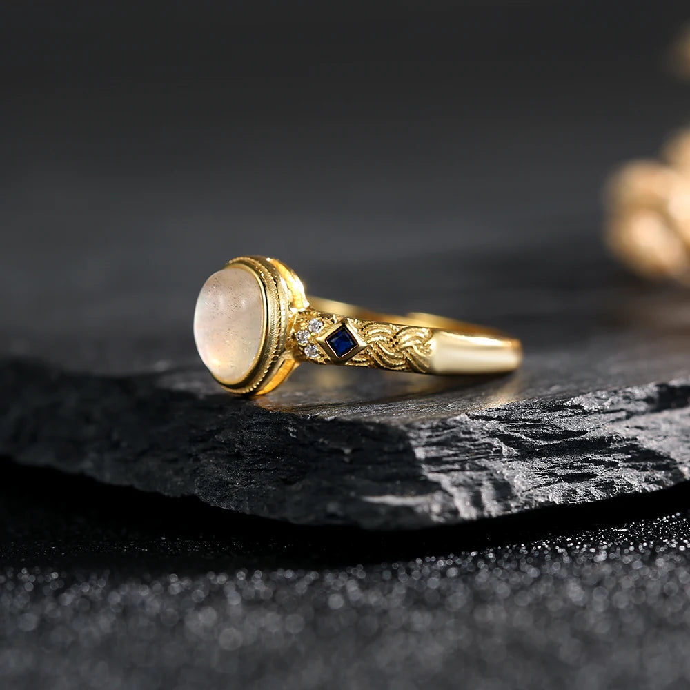 Natural Gemstone Ring