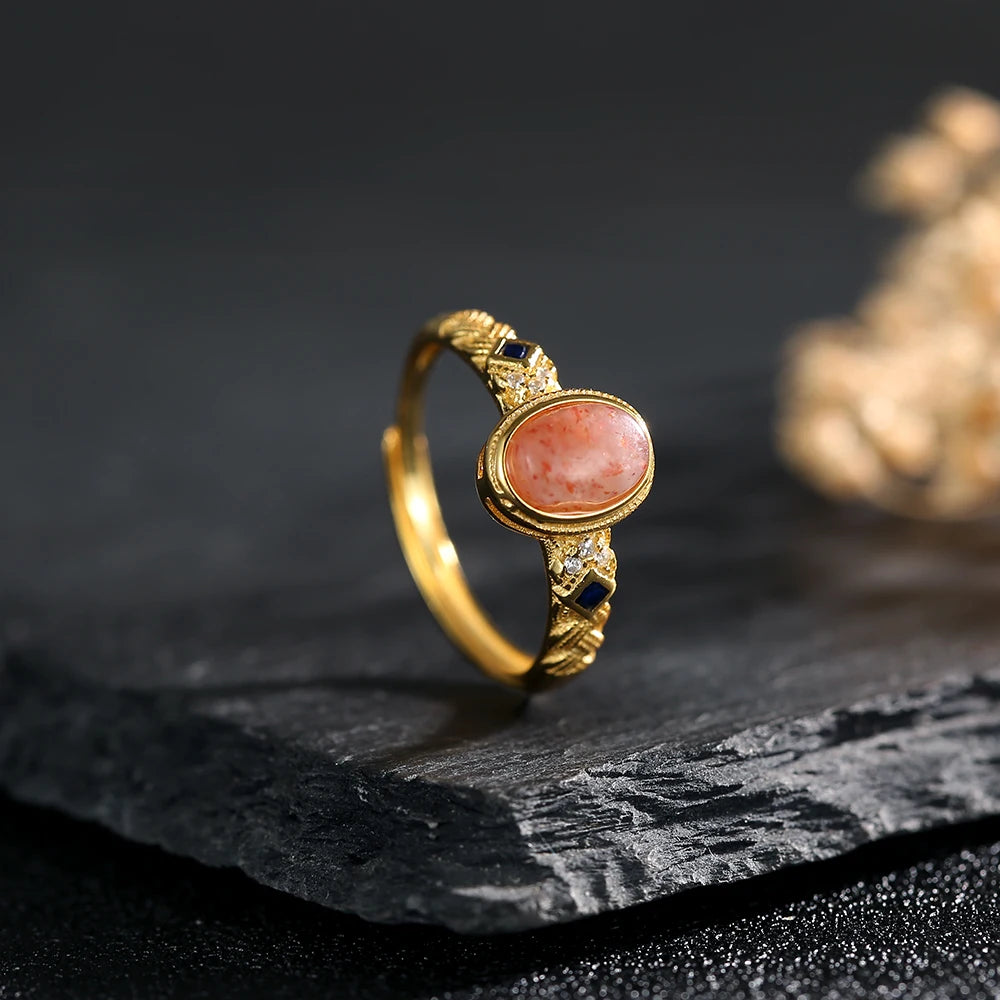 Natural Gemstone Ring