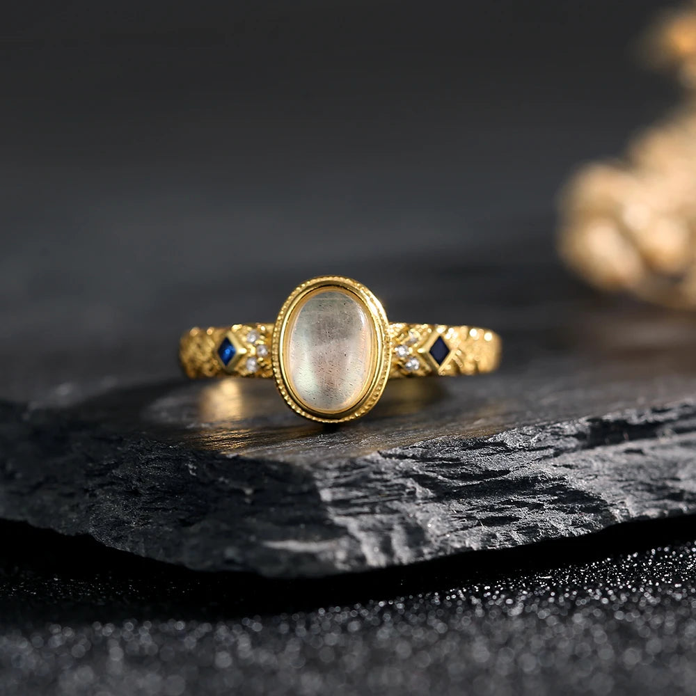 Natural Gemstone Ring