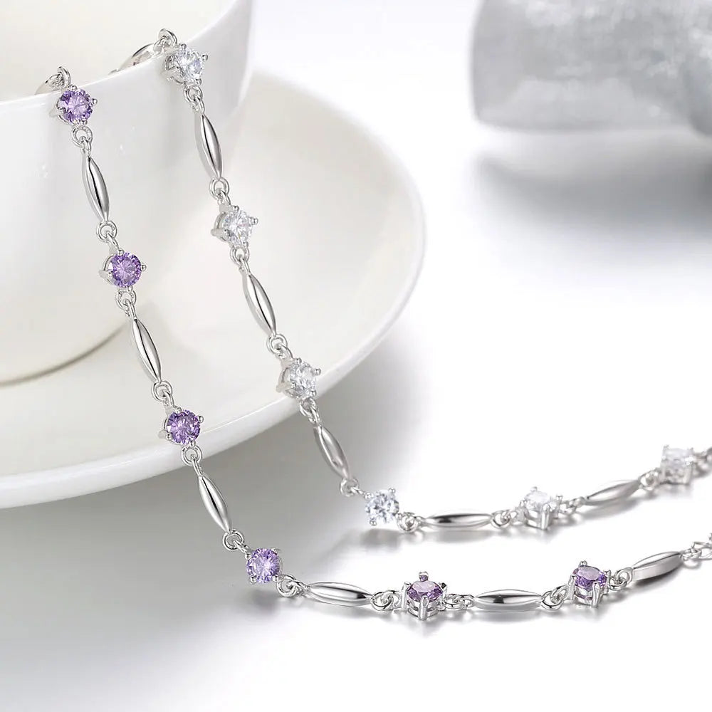 Amethyst Glow Bracelet