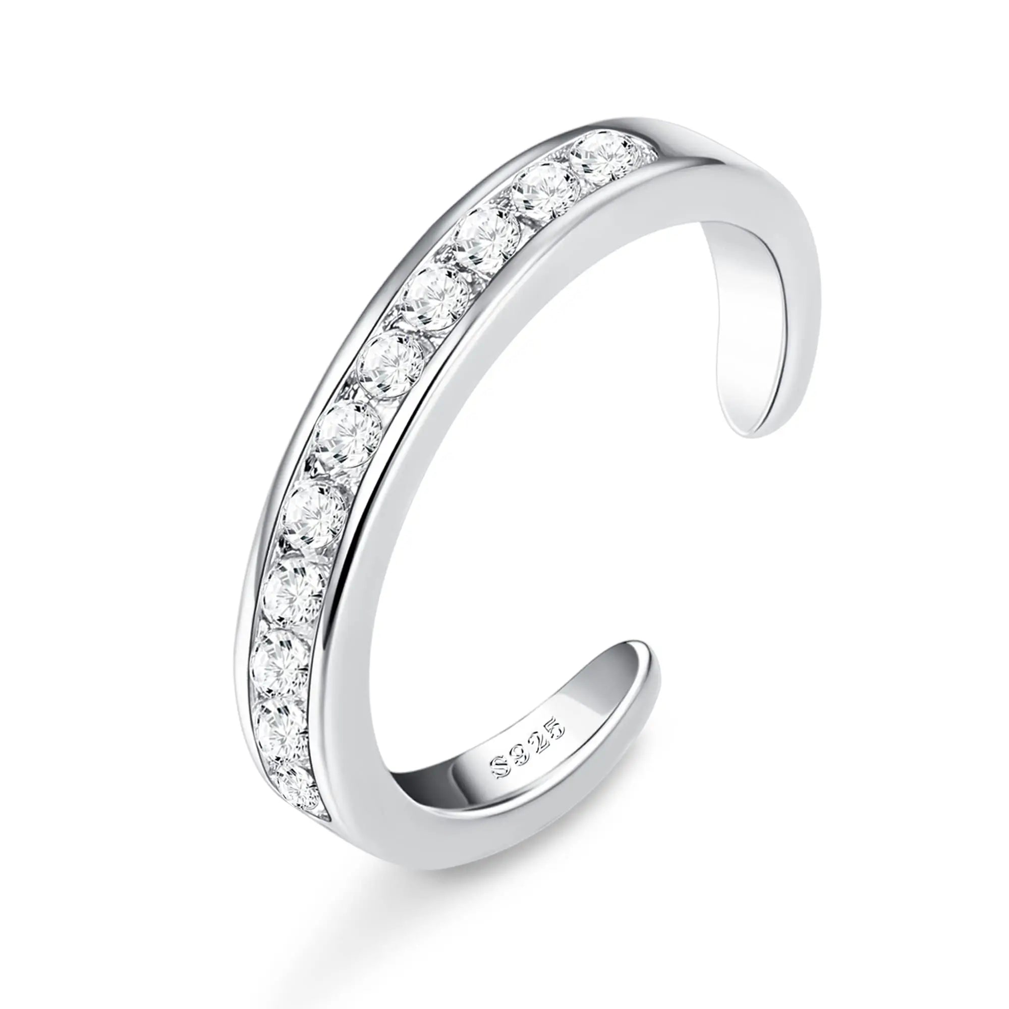 Fan silver Rings