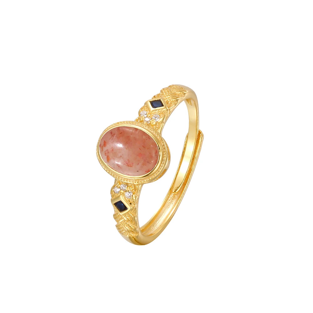 Natural Gemstone Ring