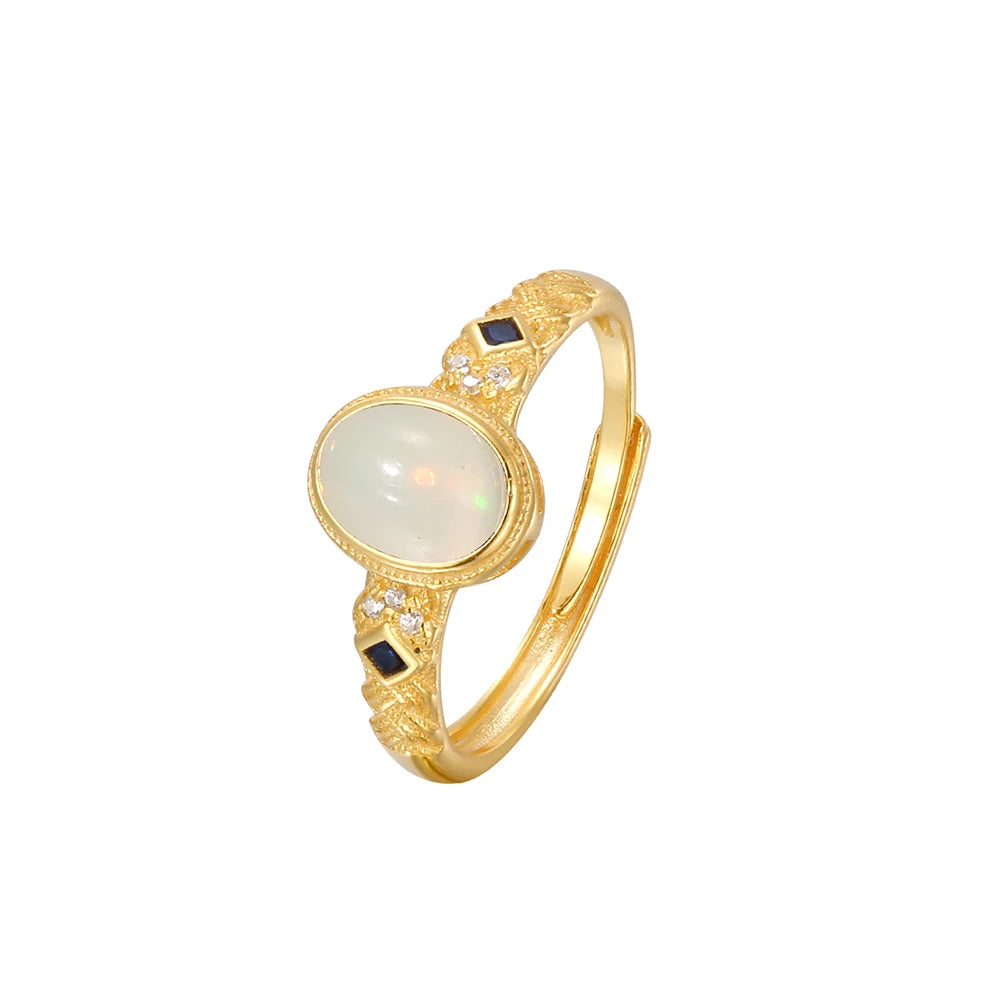 Natural Gemstone Ring