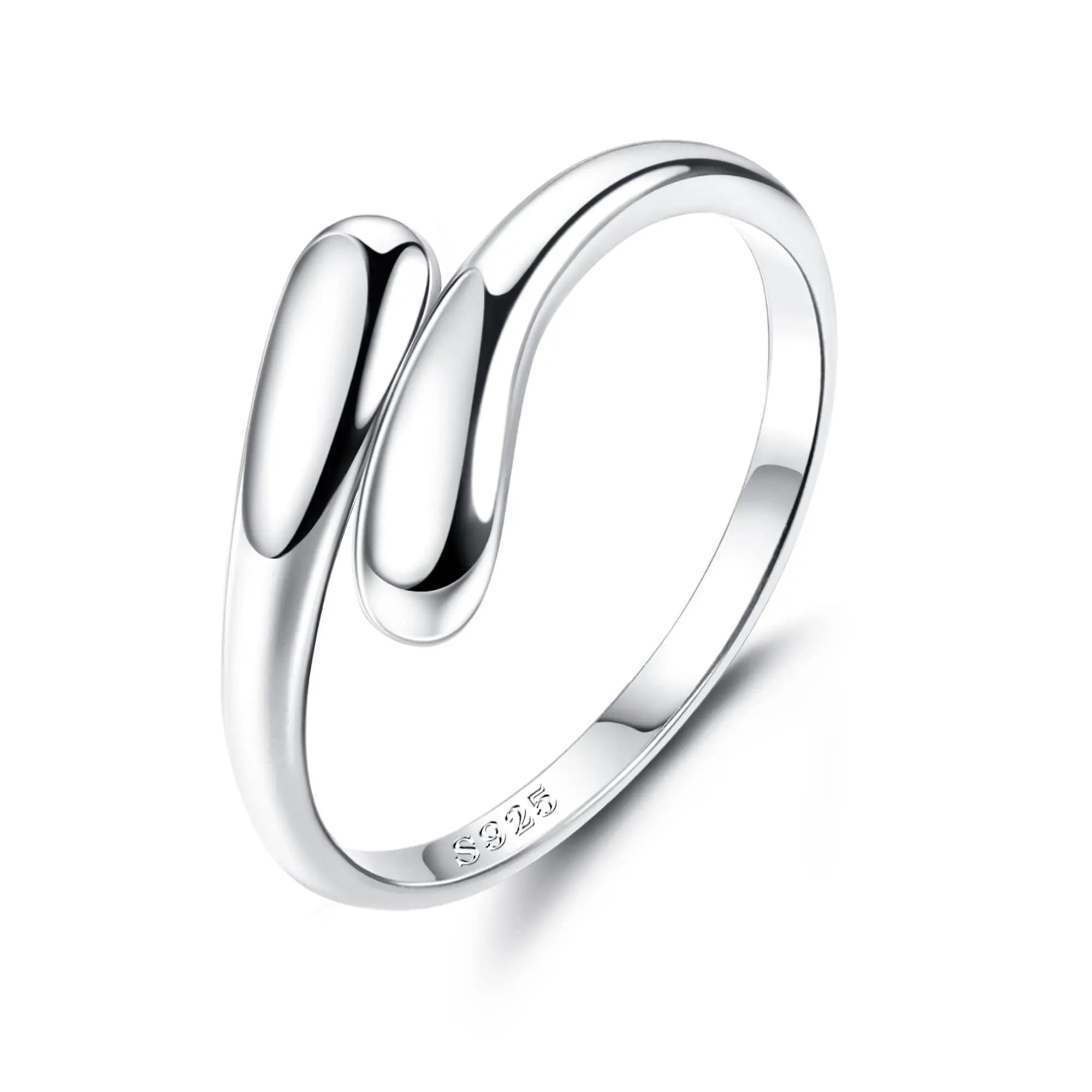 Fan silver Rings