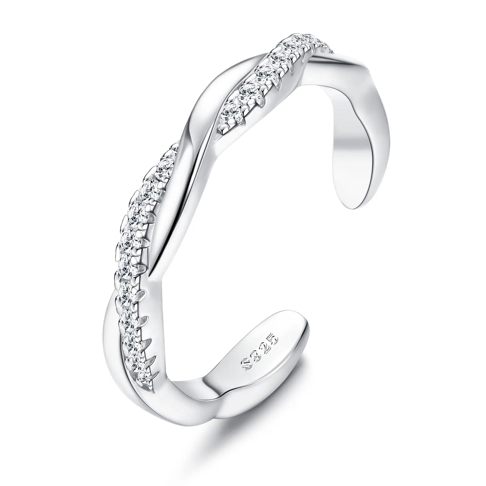 Fan silver Rings