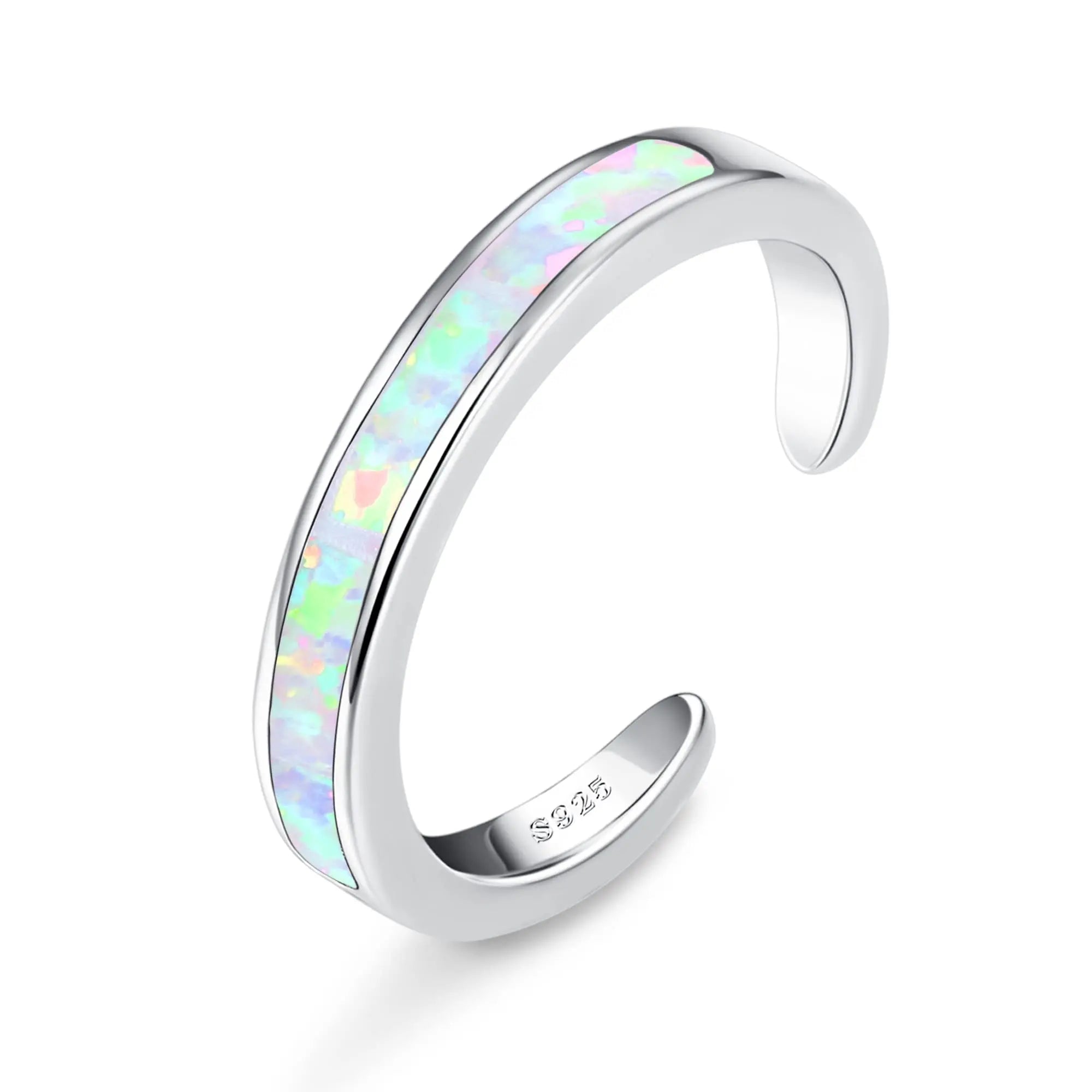 Fan silver Rings