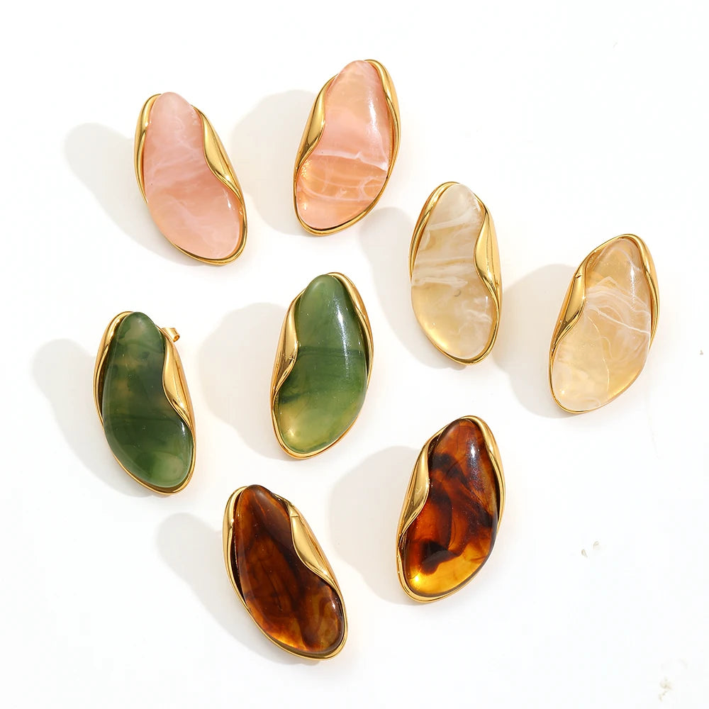 Geo Charm Earrings