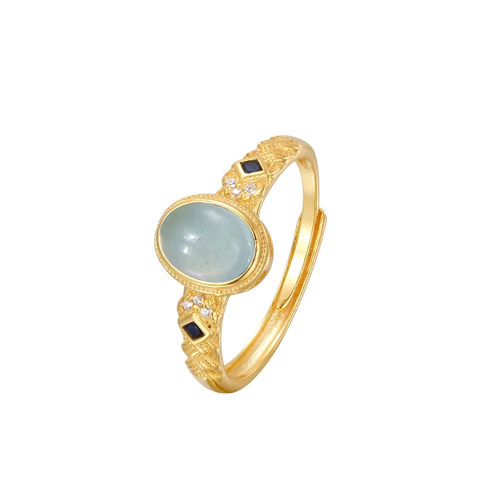 Natural Gemstone Ring