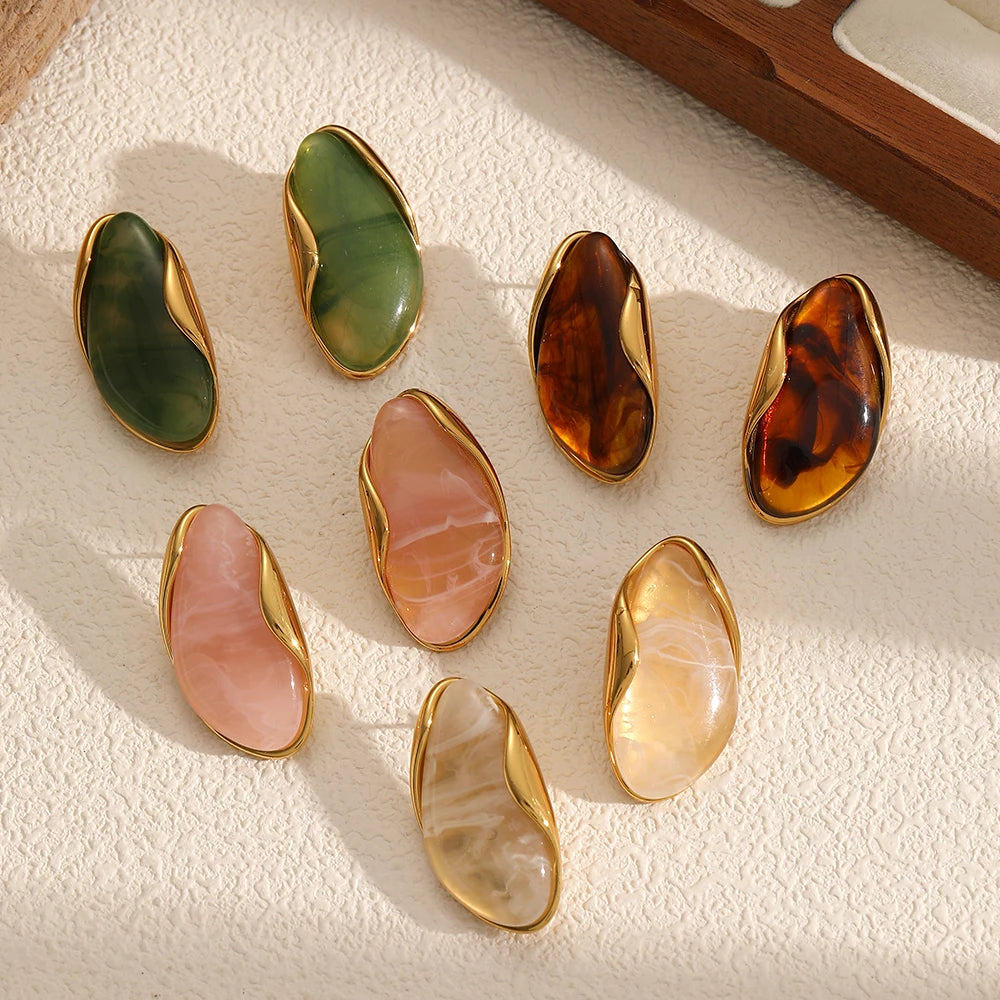 Geo Charm Earrings