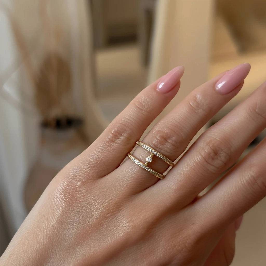 Shine Twist Ring